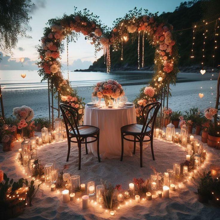 Elegant wedding décor UAE