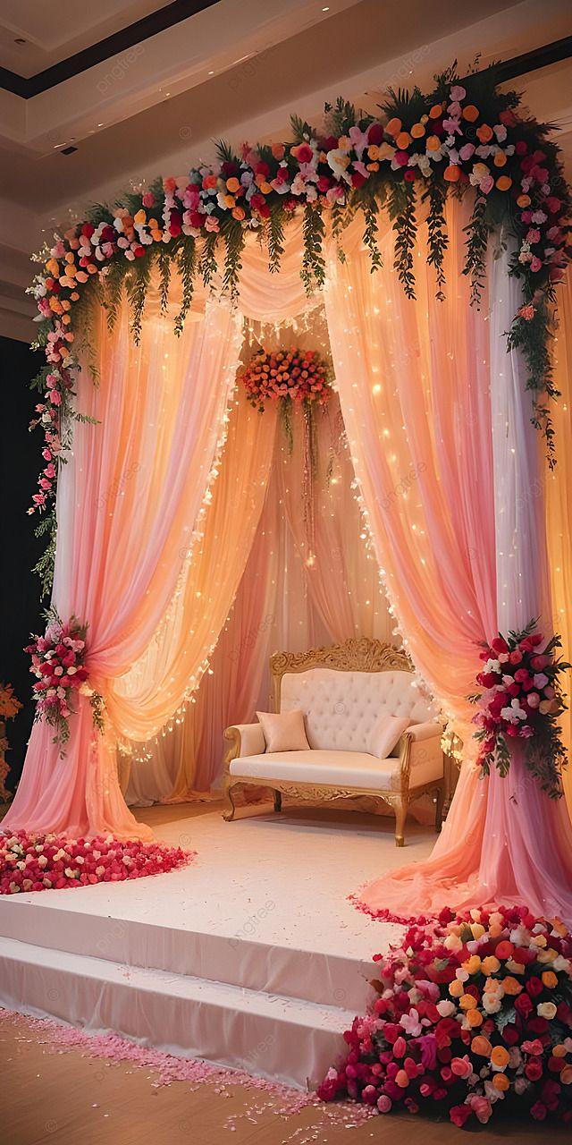 Romantic wedding arch Ajman